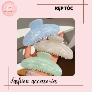 Kẹp tóc may mắn Chines Kẹp tóc hình vỏ Kẹp Barrettes