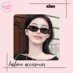 Kính mát mắt mèo gọng kính kim loại hottrend Hàn Quốc đi du lịch di dạo chống tia uv nam nữ A4