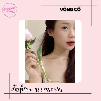 Vòng cổ bạc mặt hồ điệp - Ảnh 3