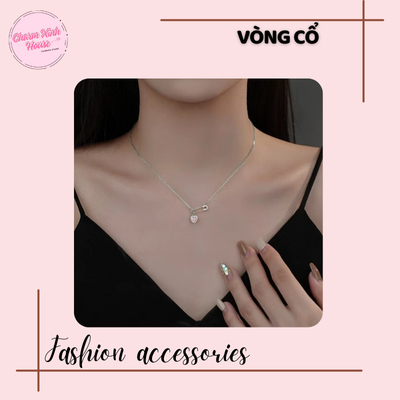 Vòng cổ bạc nữ Safety Pin - Ảnh 3