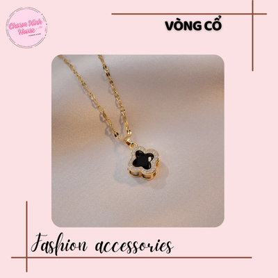 Vòng cổ cỏ ba lá có thể điều chỉnh thanh lịch, sang trọng dành cho nữ - Ảnh 3