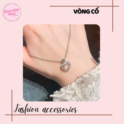 Vòng cổ mặt trái tim kim cương - Ảnh 3