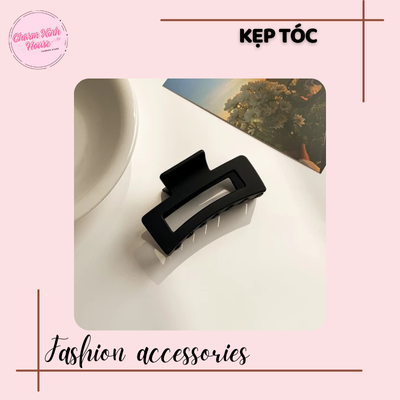 Kẹp Tóc Càng Cua 13CM Nhám Đơn Giản Thời Trang Chất Lượng Cao Cho Nữ - Ảnh 4