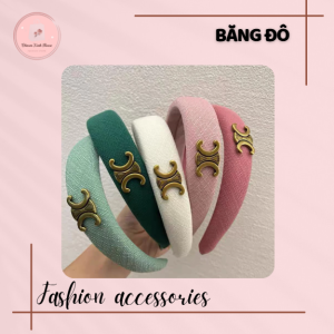 Bờm tóc bản to cho nữ phong cách thời trang cá tính B46