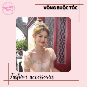Vòng buộc tóc nơ - xinh xắn