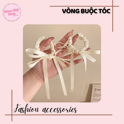 Vòng buộc tóc nơ - xinh xắn - Ảnh 3