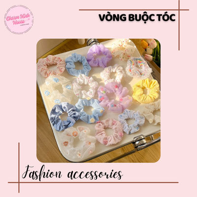 Vòng buộc tóc thời trang - Ảnh 2