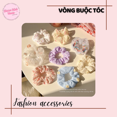 Vòng buộc tóc thời trang - Ảnh 3
