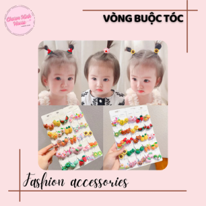 Dây buộc tóc xinh cho bé