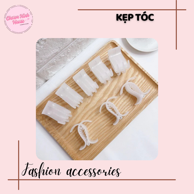 Kẹp tóc càng cua Đen nhám Đen bóng Dẻo - Ảnh 2