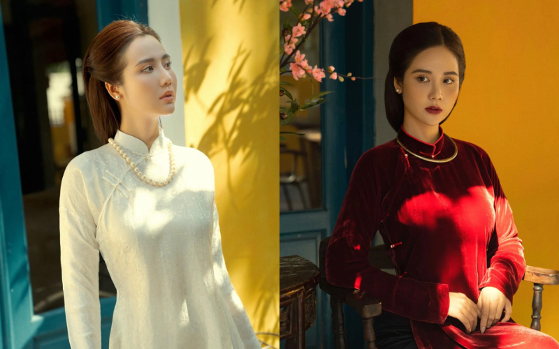 Phụ kiện vòng cổ cho áo dài