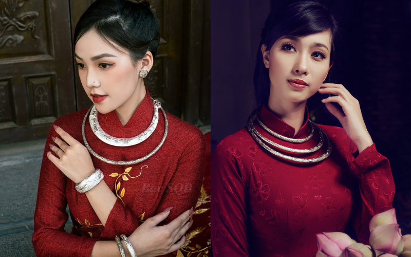 Phụ kiện vòng cổ cho áo dài